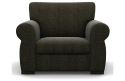 Heart of House Chloe Fabric Chair - Brown